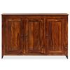 vidaXL Sideboard Massivholz Akazie 115x35x75 cm