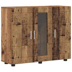 vidaXL Holzschrank Altholz 88,5 x 30,5 x 73 cm Holzwerkstoff