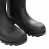 vidaXL Gummistiefel mit Herausnehmbarem Innenfutter Schwarz Gr. 45 PVC