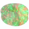 vidaXL LED-Weihnachtslichtschlauch 240 LEDs Rot, Gr&uuml;n 10 m