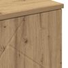 vidaXL Badezimmerschrank mit Speicher Artisan-Eiche 60 x 35 x 80 cm