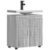 vidaXL Badezimmerschrank-Set TULUM Graues Sonoma 60 x 34 x 63 cm