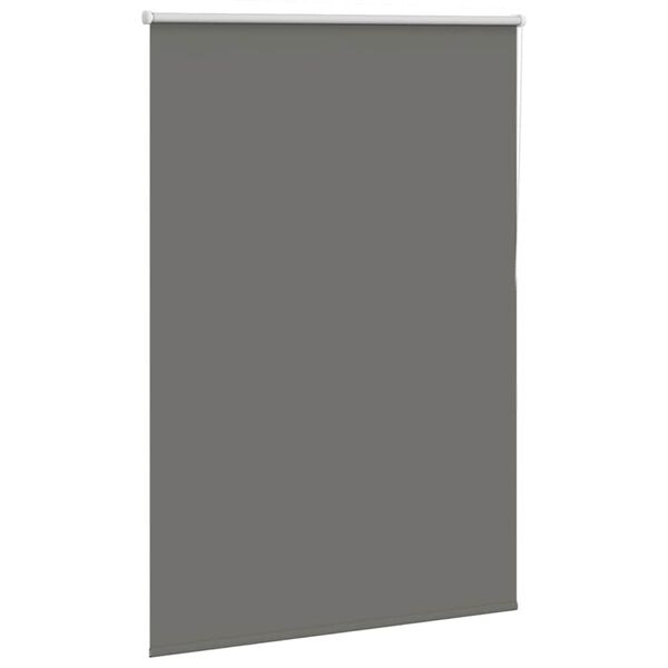 vidaXL Verdunkelungsrollo Grau 110x130cm Stoffbreite 105,7cm Polyester