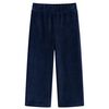 vidaXL Kinderhose Cord Marineblau 92