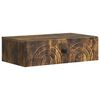 vidaXL Wandmontierter Beistelltisch 59 x 34,5 x 17 cm Holzwerkstoff