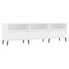 vidaXL TV-Schrank Wei&szlig; 150x30x44,5 cm Holzwerkstoff