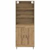vidaXL Highboard Artisan-Eiche 69,5 x 34 x 180 cm