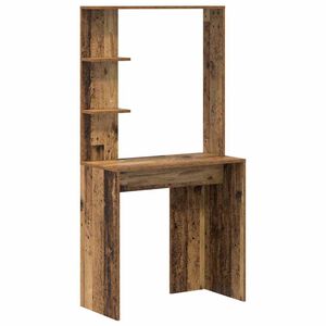 vidaXL Schreibtisch Altholz 78,5 x 37 x 154,5 cm Holzwerkstoff