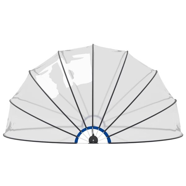 vidaXL Pool-Kuppel 559x275 cm