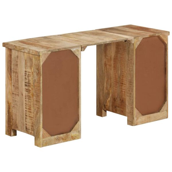vidaXL Schreibtisch Massivholz Mango 140x50x77 cm