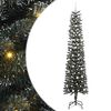 vidaXL K&uuml;nstlicher Weihnachtsbaum mit 300 LEDs mit St&auml;nder Gr&uuml;n 240 cm