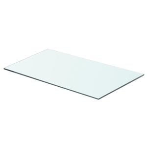 vidaXL Regalboden Glas Transparent 60x30 cm