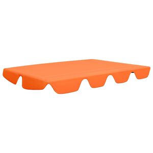 vidaXL Ersatzdach f&uuml;r Hollywoodschaukel Orange 150/130x105/70 cm
