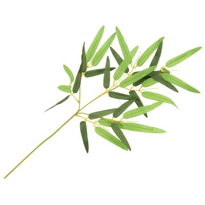 vidaXL Künstliche Blätter Bambus 10 Stk. Grün 60 cm