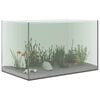 vidaXL Aquarium mit Speicher Transparent 50 x 30 x 30 cm Glas