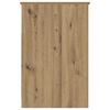 vidaXL Schubladenschrank Artisan-Eiche 40x50x76 cm Holzwerkstoff
