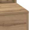 vidaXL Schminktisch Artisan-Eiche 100 x 41 x 135 cm Holzwerkstoff