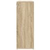 vidaXL Schuhschrank Sonoma-Eiche 77,5 x 30 x 83,5 cm Holzwerkstoff
