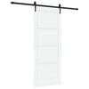 vidaXL Schiebet&uuml;r ORKDAL 83 x 202 cm Massives Kiefernholz