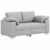 vidaXL Sofa 120cm Wolkengrau Stoff