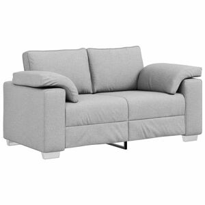 vidaXL Sofa Wolkengrau 160 x 80 x 82 cm Stoff