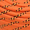 vidaXL Bootsseil Orange 16 mm 25 m Polypropylen