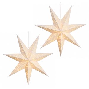 vidaXL Weihnachtsbeleuchtung RAAHE 2 stk. 10 LEDs Warmes Wei&szlig;