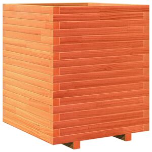 vidaXL Pflanzk&uuml;bel Wachsbraun 60x60x72 cm Massivholz Kiefer
