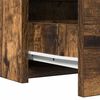 vidaXL Schminktisch mit Speicher Braun 100 x 40 x 70 cm Holzwerkstoff