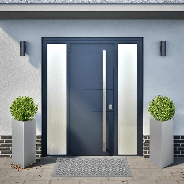 vidaXL Pflanzkübel 2 Stk. Dreieckig 40x40x75 cm Verzinkter Stahl