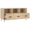 vidaXL TV-Schrank Sonoma-Eiche 102x36x50 cm Holzwerkstoff
