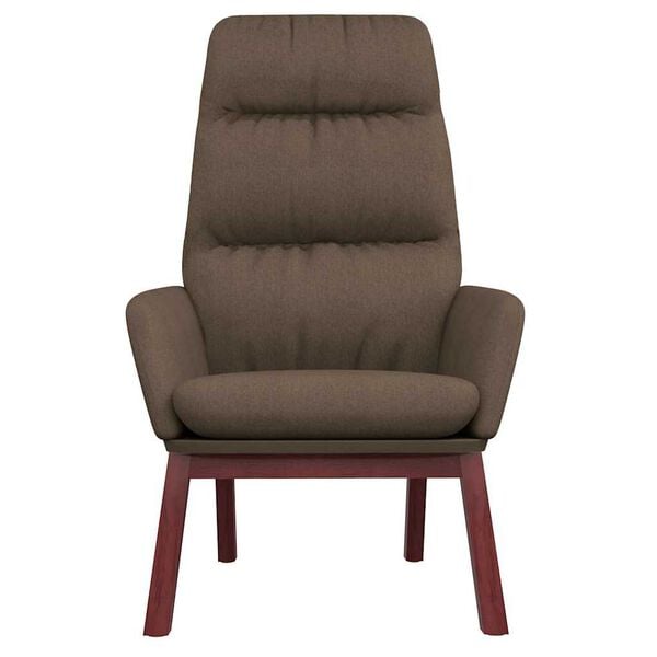 vidaXL Relaxsessel Taupe Stoff