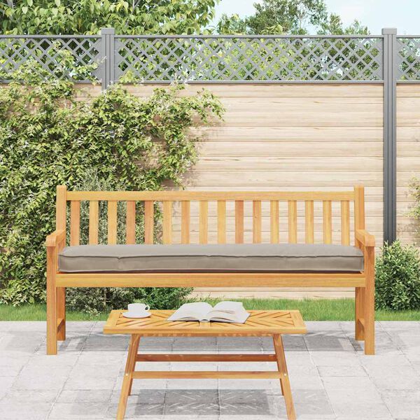 vidaXL Palettenkissen Taupe 200 x 40 x 8 cm Oxford Stoff