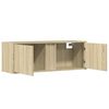 vidaXL TV-Wandschrank mit LED-Beleuchtung Sonoma-Eiche 100x31x35 cm