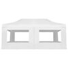 vidaXL Profi-Partyzelt Faltbar mit W&auml;nden Aluminium 6&times;3m Wei&szlig;