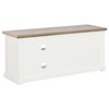 vidaXL TV-Schrank Weiß 90x30x40 cm Holz