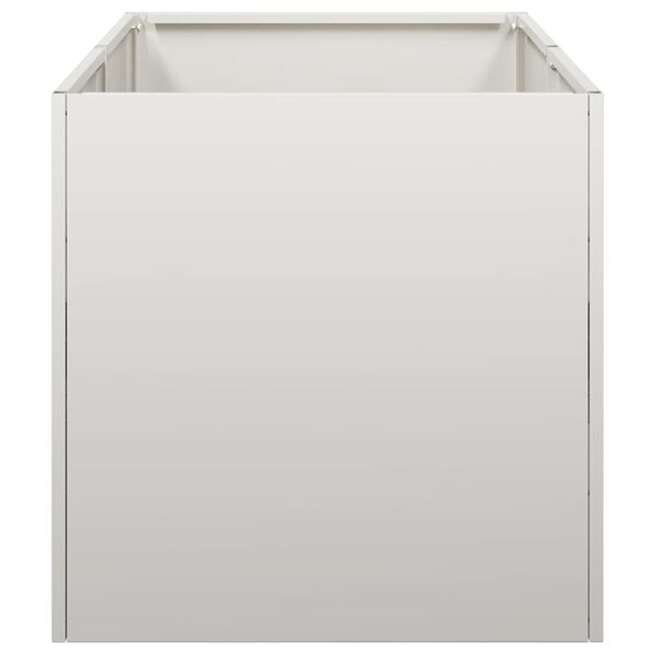 vidaXL Pflanzgef&auml;&szlig; 40x80x40 cm Edelstahl