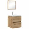 vidaXL Badezimmerschrank Artisan-Eiche 41 x 38,5 x 45 cm Holzwerkstoff