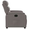 vidaXL Relaxsessel Taupe Stoff