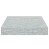 vidaXL Schweberegale 4 Stk. Betongrau 23x23,5x3,8 cm MDF