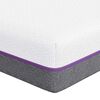 vidaXL Memory-Schaum-Matratze Mittel 120 x 200 cm Wei&szlig; und Grau