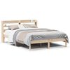 vidaXL Massivholzbett ohne Matratze 150x200 cm Kiefernholz
