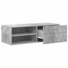 vidaXL Holzschrank Beton Grau 100,5 x 39 x 30 cm Holzwerkstoff