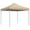 vidaXL Partyzelt Faltbar Pop-Up Beige 292x292x315 cm
