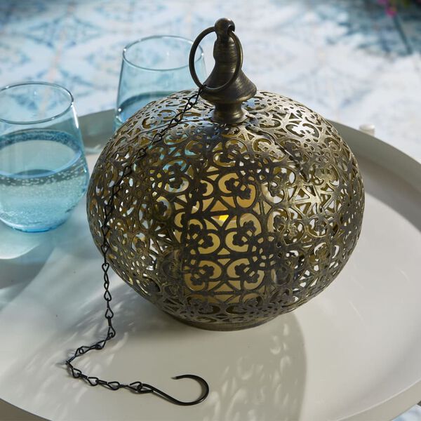 Luxform LED-Gartenleuchte Tarsus Orientalisch Antik-Bronzen