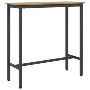 vidaXL Tisch Artisan-Eiche 100 x 40 x 100,5 cm