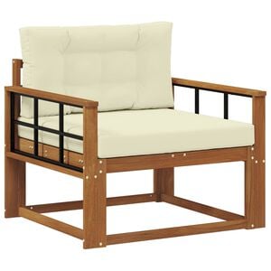 vidaXL Outdoor Mittelsofa Natur