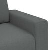 vidaXL 2-Sitzer-Sofa Dunkelgrau 180x77x82 cm Stoff
