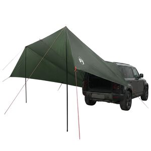 vidaXL Fahrzeugmarkise mit Dach Armeegr&uuml;n 518 x 580 x 215 cm