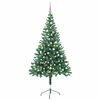 vidaXL K&uuml;nstlicher Weihnachtsbaum Beleuchtung Kugeln 150cm 380 Zweige